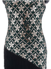 20er Jahre Charleston Kleid – Grün & Gold