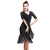 Schwarzes Charleston-Kleid