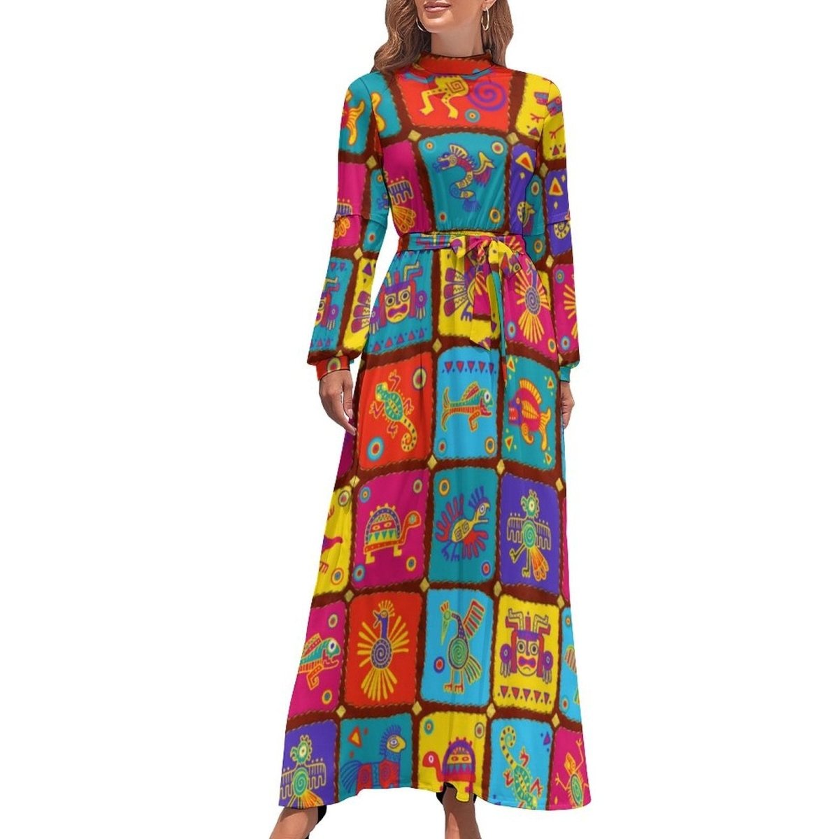 70er-Jahre-Hemdkleid