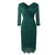 Vintage 50er Jahre Bleistiftkleid Grün