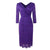 Vintage 50er Jahre Bleistiftkleid Lila