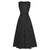 Vintage Schwarzes Ballkleid