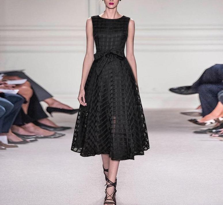 Vintage Schwarzes Ballkleid