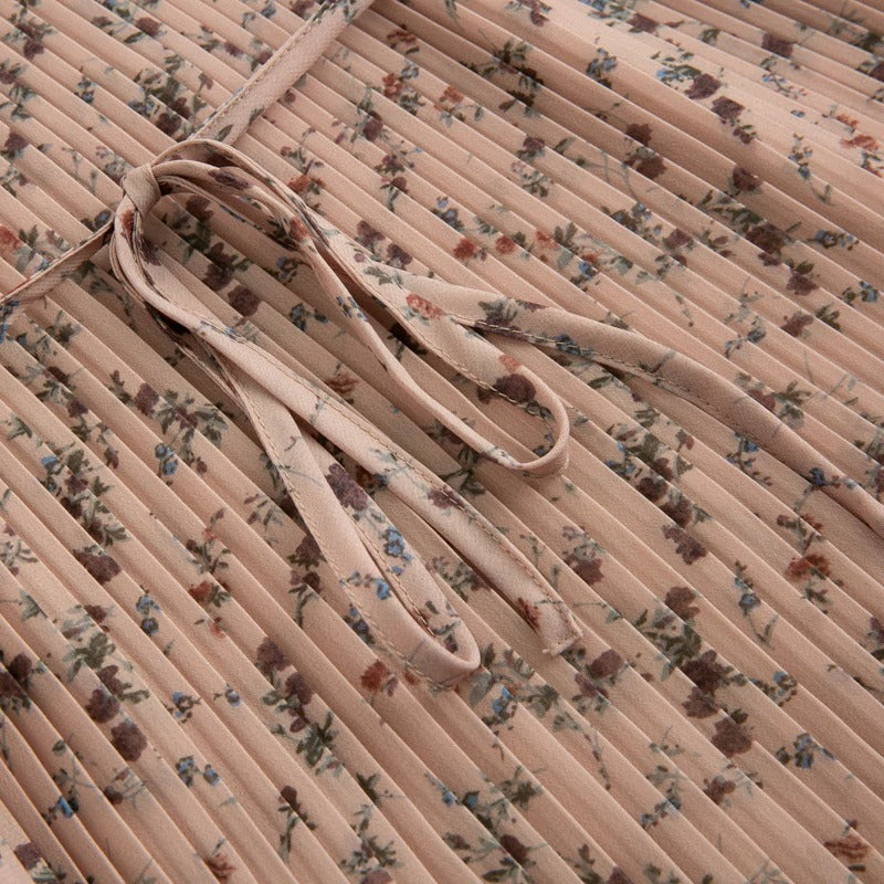 Florales Vintage-Zeremonienkleid