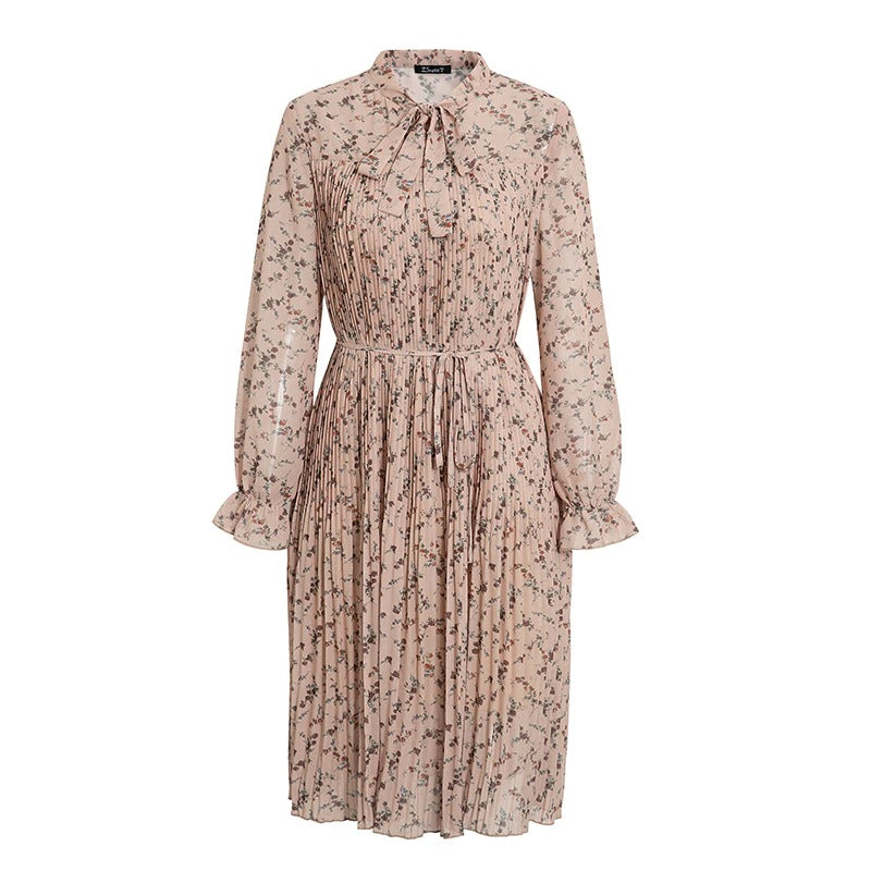 Florales Vintage-Zeremonienkleid