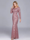 Schickes Abendkleid – Mauve Gatsby