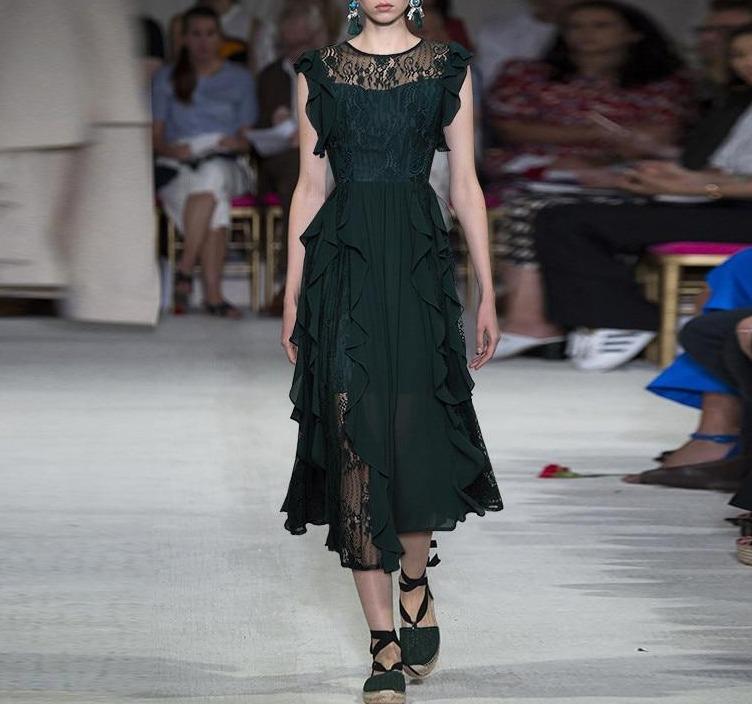 Vintage Couture Abendkleid