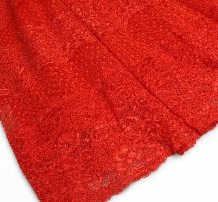 Vintage rotes Abendkleid