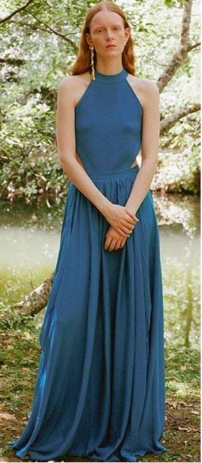 Vintage schickes Abendkleid