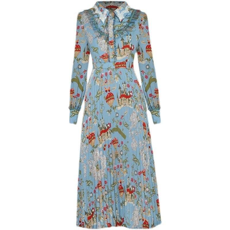 30er-40er-Jahre-Kleid