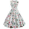 50er Jahre schickes feminines Kleid