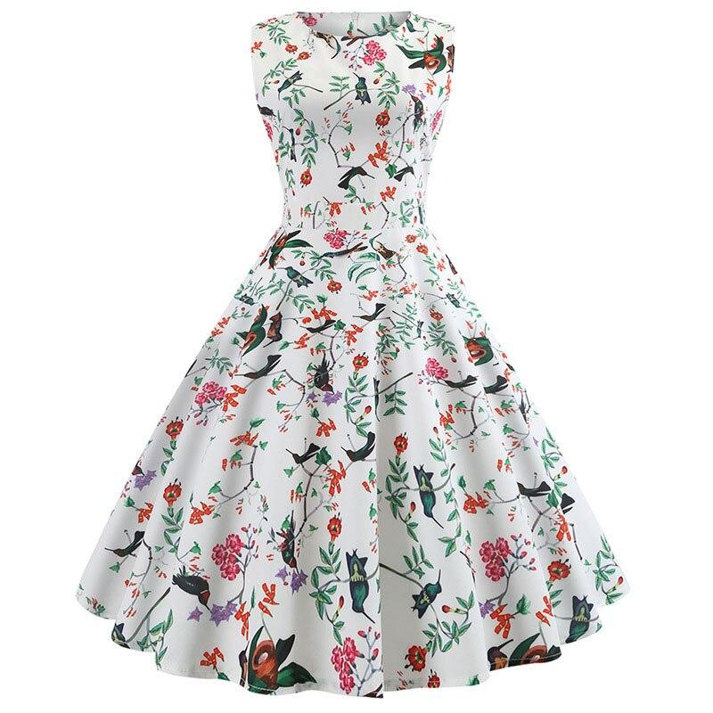 50er Jahre schickes feminines Kleid
