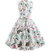 50er Jahre schickes feminines Kleid