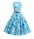 Frühlings-Vintage-Flare-Kleid