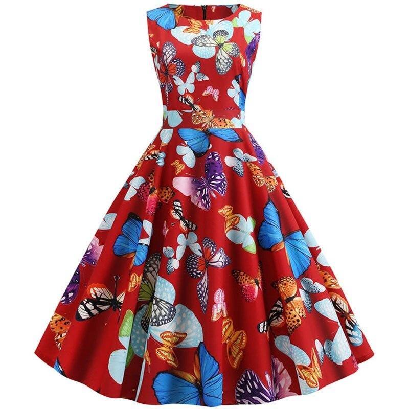Modernes 50er-Jahre-Kleid