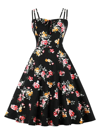 50er Rockabilly Mädchenkleid