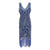 Gatsby-Kleid – Charleston-Blau