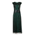 Grünes langes Gatsby-Kleid