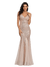 Gatsby-Hochzeitskleid – Champagner