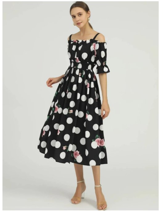 Vintage inspiriertes Kleid