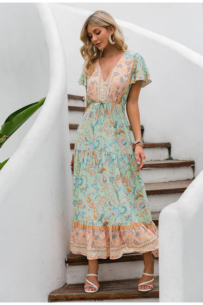 Vintage Hippie Maxikleid