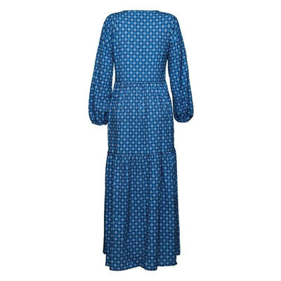 Vintage Maxikleid Blau