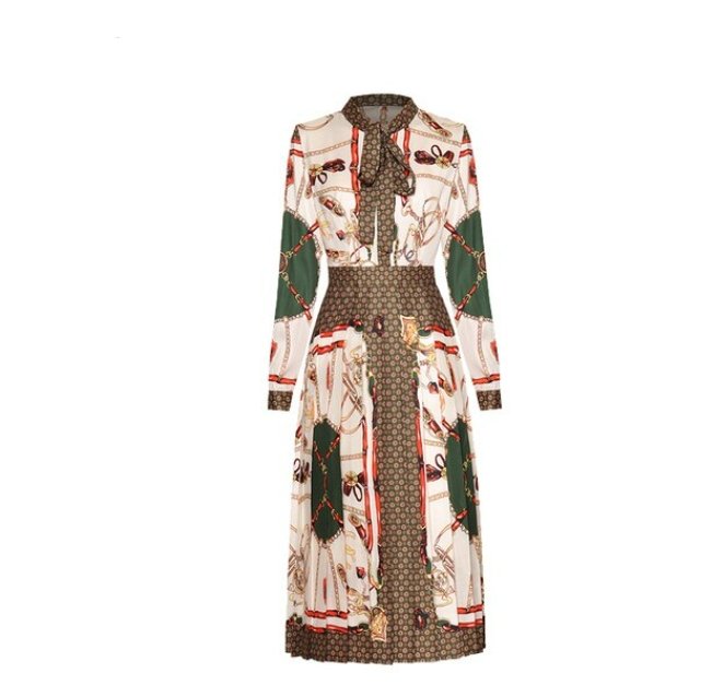 Vintage Rosa Midikleid