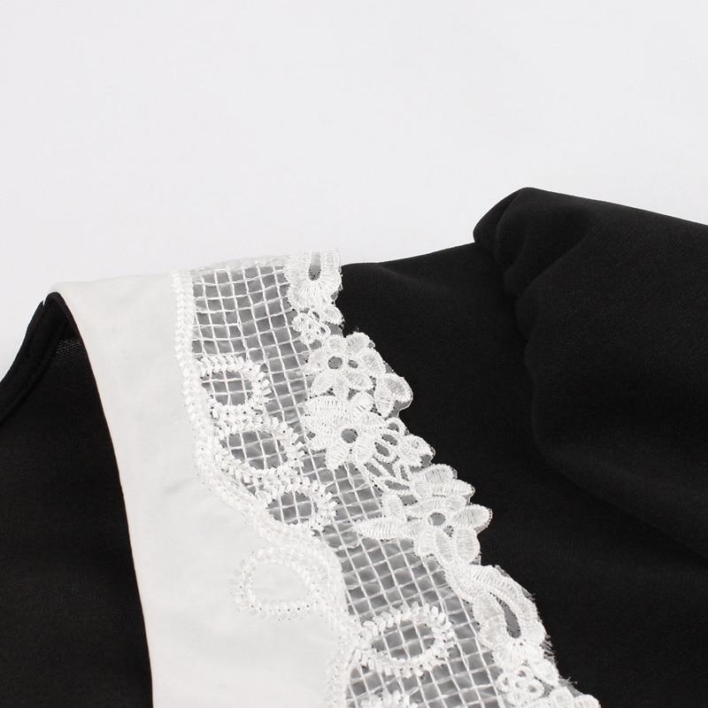 50er Jahre Schwarzes Kleid