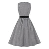 Vintage offenes Kleid weiß