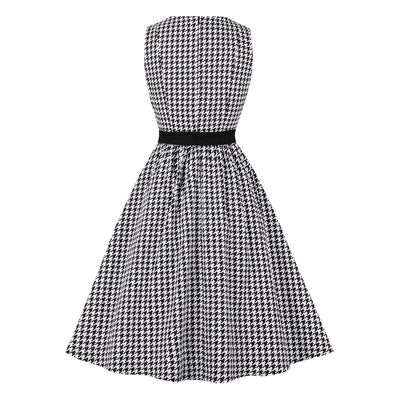 Vintage offenes Kleid weiß