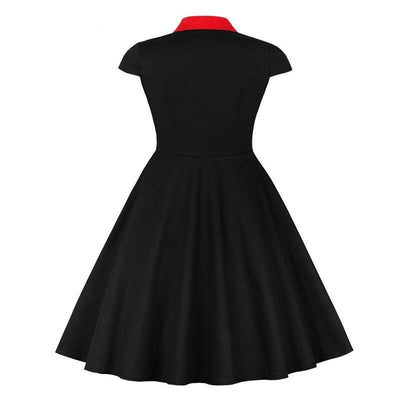 Plus Size 50er-Jahre-Pin-Up-Kleid