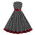 Vintage Pin-Up-Kleid