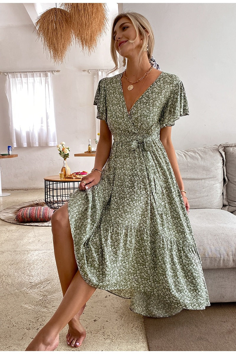 Vintage Wickelkleid