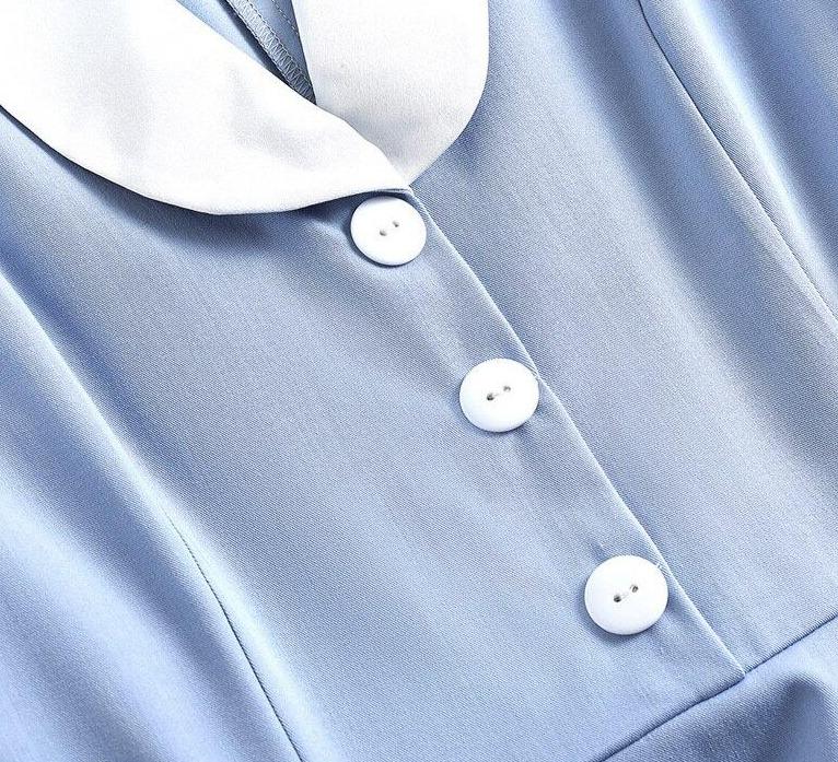 Audrey Hepburn 50er Retro-Kleid