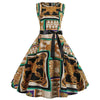 Afrika Retro Kleid