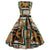 Afrika Retro Kleid