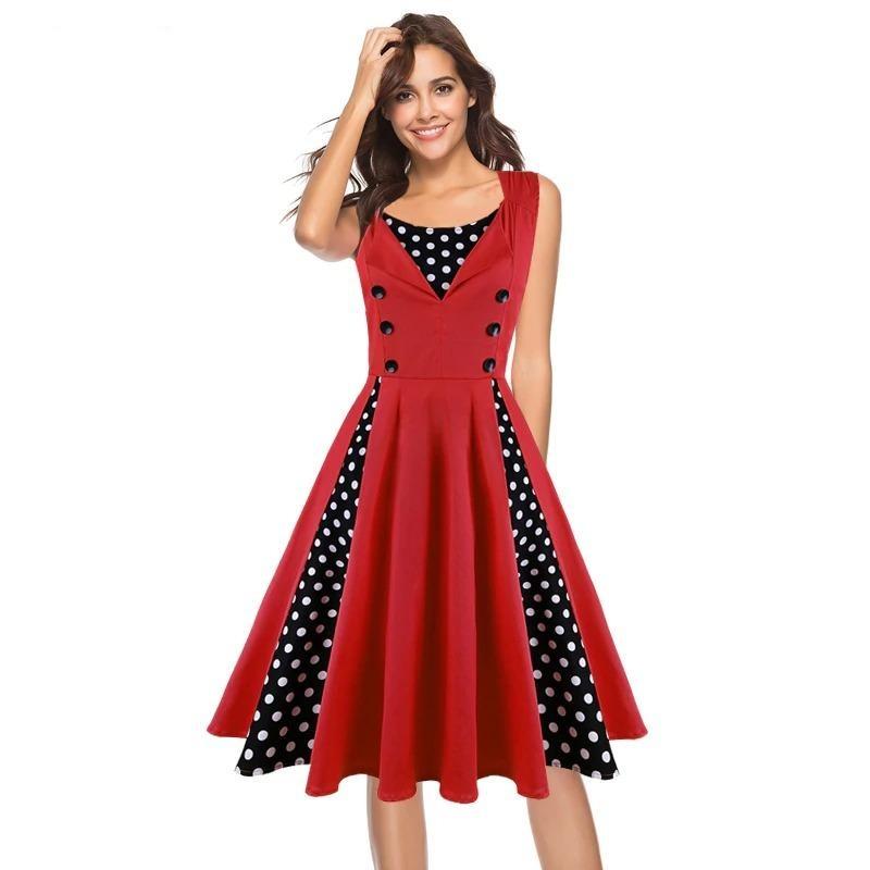 Retro-Rockabilly-Kleid