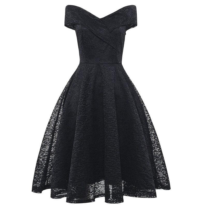 Rockabilly-Kleid aus Spitze