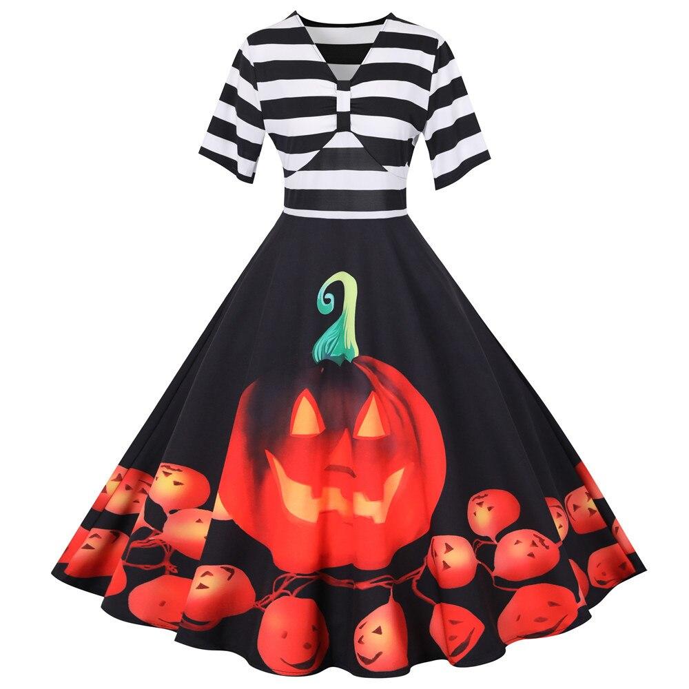 Halloween-Matrosen-Rockabilly-Kleid