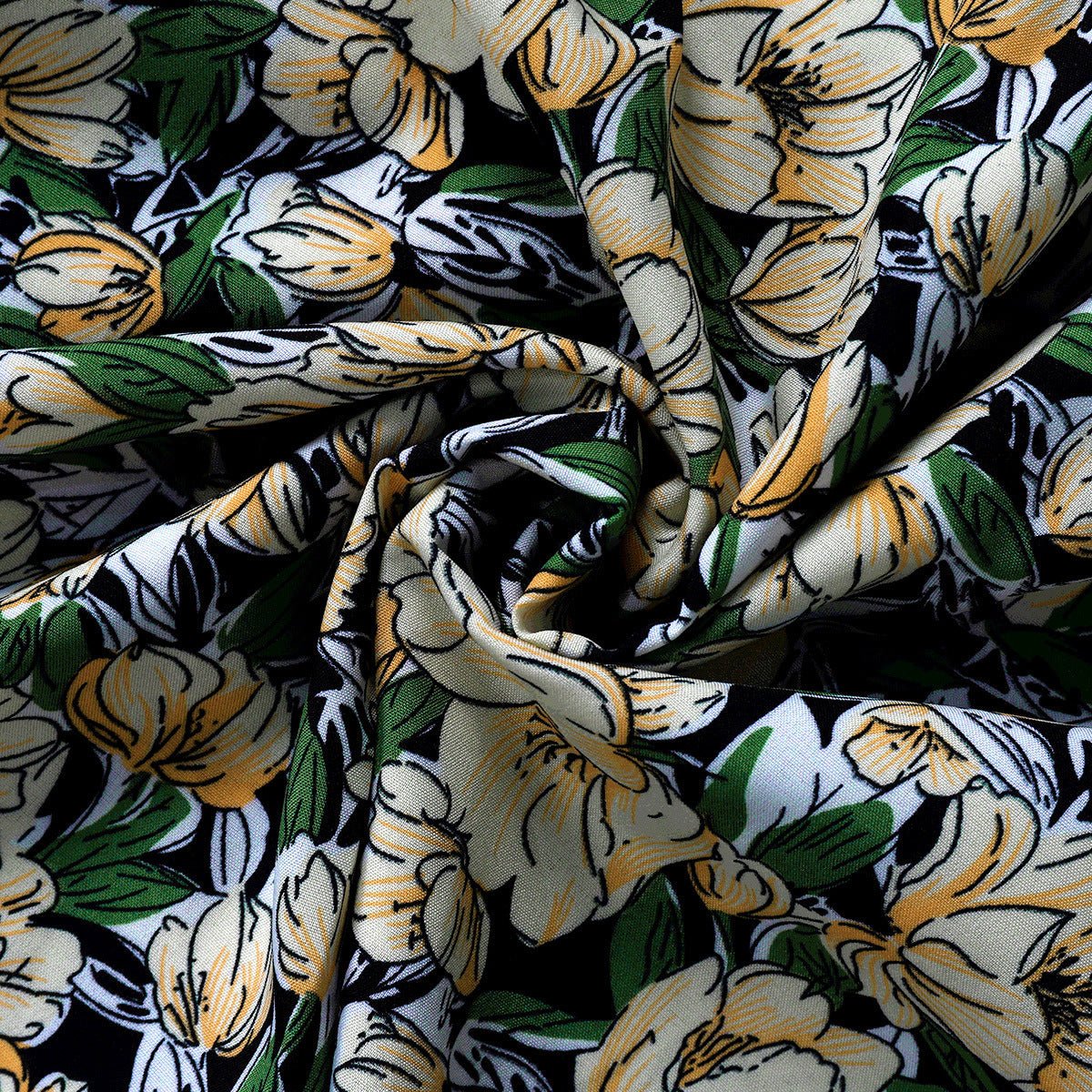 Country-Siebziger-Kleid