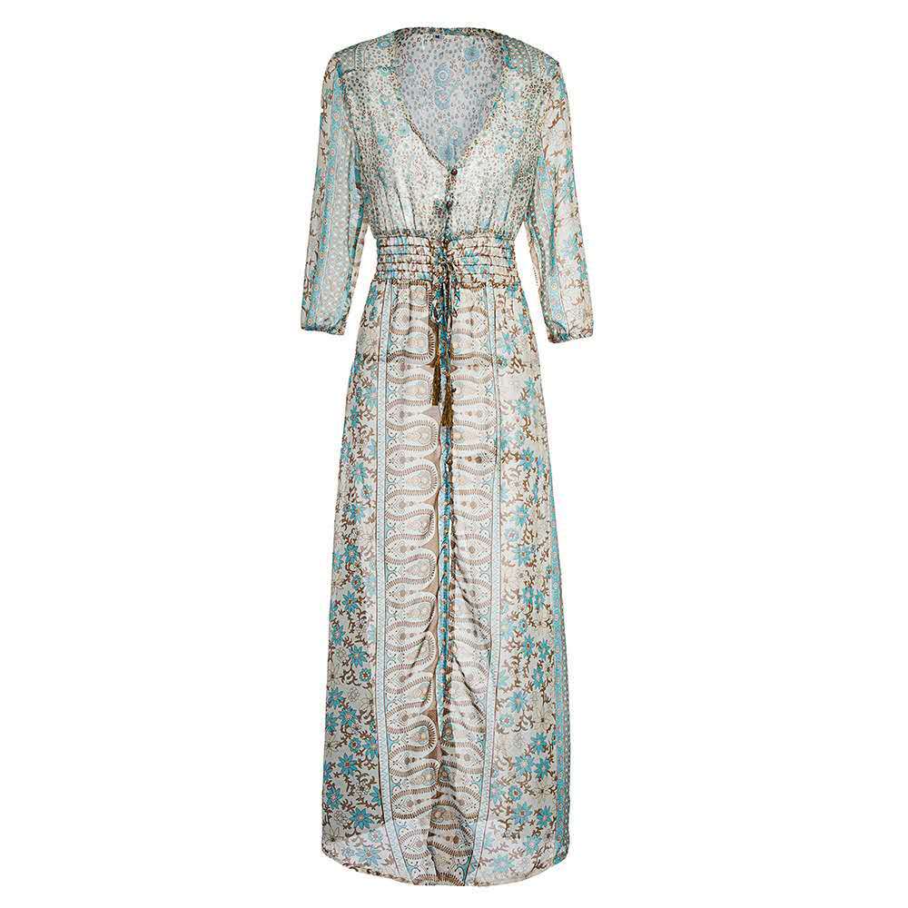 Plus Size-Kleid aus den Siebzigern