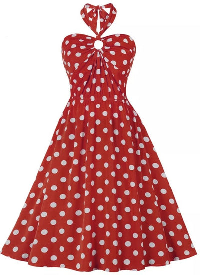 50er Jahre Pin-Up-Kleid