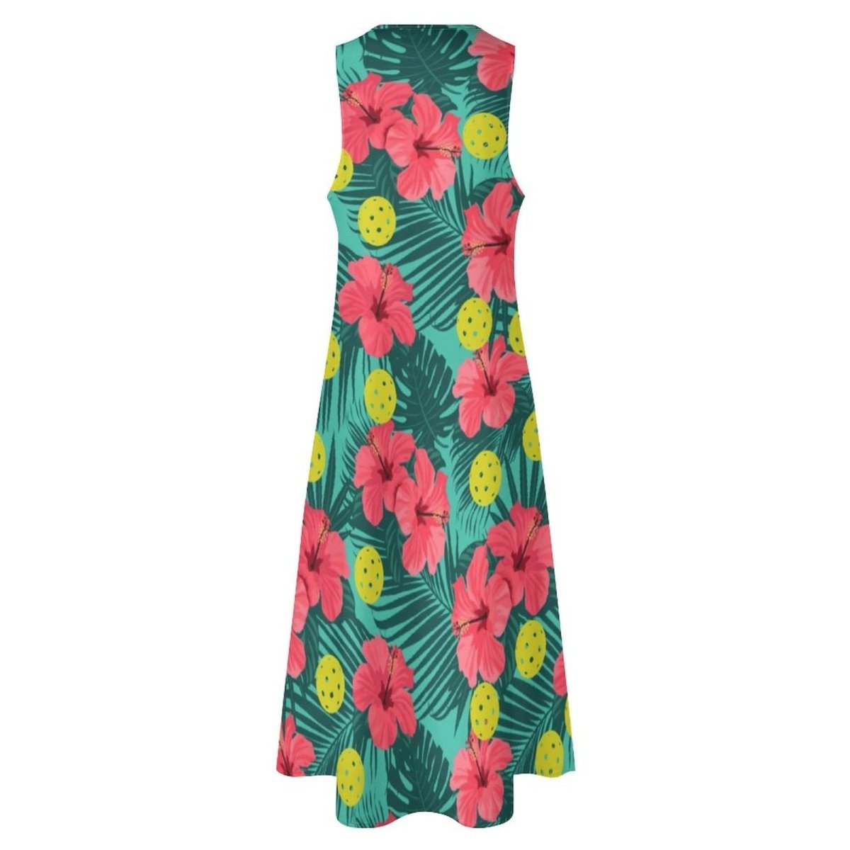 Maxikleid im 70er-Jahre-Stil