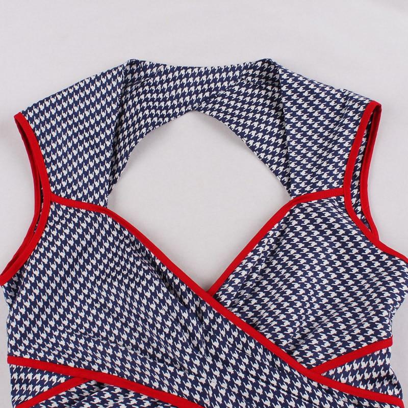 Vintage Schürzenkleid Blau