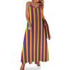 70er Jahre Trapezkleid Mehrfarbig