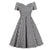 50er Jahre Gingham-Kleid