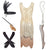 Vintage Kleid 1920 Beige