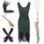 Vintage Kleid 1920 Grün