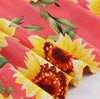 Vintage 1950 Rosa Blumenkleid
