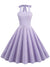 Vintage 1950 Kleid Lila